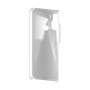 כיסוי פלסטיק קשיח ל- Motorola Moto G8 Power Lite בצבע - לבן - קייס מובייל