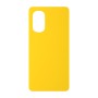 כיסוי פלסטיק קשיח ל- Motorola Moto G82 בצבע - צהוב - קייס מובייל