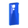 כיסוי פלסטיק קשיח ל- Motorola Moto G9 Play בצבע - כחול - קייס מובייל