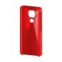 כיסוי פלסטיק קשיח ל- Motorola Moto G9 Play בצבע - אדום - קייס מובייל