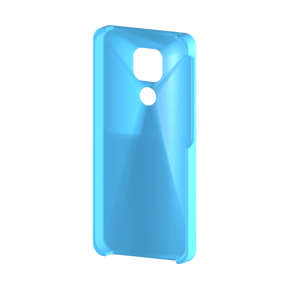 כיסוי פלסטיק קשיח ל- Motorola Moto G9 Play בצבע - תכלת - קייס מובייל