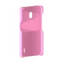 כיסוי פלסטיק קשיח ל- Nokia 2.2 בצבע - ורוד - קייס מובייל