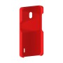 כיסוי פלסטיק קשיח ל- Nokia 2.2 בצבע - אדום - קייס מובייל