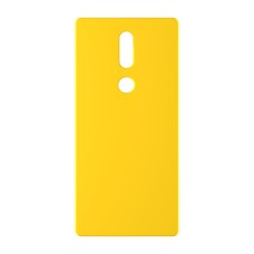 כיסוי פלסטיק קשיח ל- Nokia 2.4 בצבע - צהוב - קייס מובייל