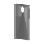 כיסוי פלסטיק קשיח ל- Nokia 3.1 בצבע - אפור - קייס מובייל
