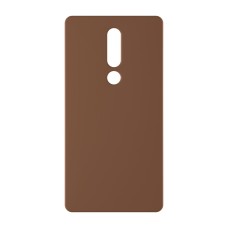 כיסוי פלסטיק קשיח ל- Nokia 3.1 Plus בצבע - חום - קייס מובייל