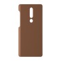 כיסוי פלסטיק קשיח ל- Nokia 3.1 Plus בצבע - חום - קייס מובייל