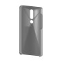 כיסוי פלסטיק קשיח ל- Nokia 3.1 Plus בצבע - אפור - קייס מובייל