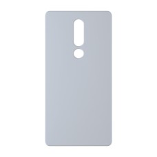 כיסוי פלסטיק קשיח ל- Nokia 3.1 Plus בצבע - כסף - קייס מובייל