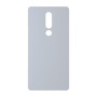 כיסוי פלסטיק קשיח ל- Nokia 3.1 Plus בצבע - כסף - קייס מובייל