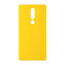כיסוי פלסטיק קשיח ל- Nokia 3.1 Plus בצבע - צהוב - קייס מובייל