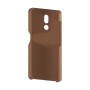 כיסוי פלסטיק קשיח ל- Nokia 3.2 בצבע - חום - קייס מובייל