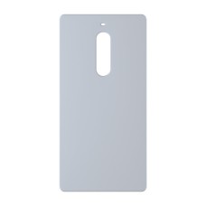 כיסוי פלסטיק קשיח ל- Nokia 5 בצבע - כסף - קייס מובייל