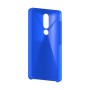 כיסוי פלסטיק קשיח ל- Nokia 5.1 Plus (Nokia X5) בצבע - כחול - קייס מובייל