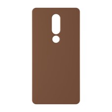 כיסוי פלסטיק קשיח ל- Nokia 5.1 Plus (Nokia X5) בצבע - חום - קייס מובייל