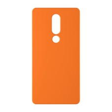 כיסוי פלסטיק קשיח ל- Nokia 5.1 Plus (Nokia X5) בצבע - כתום - קייס מובייל