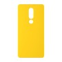 כיסוי פלסטיק קשיח ל- Nokia 5.1 Plus (Nokia X5) בצבע - צהוב - קייס מובייל