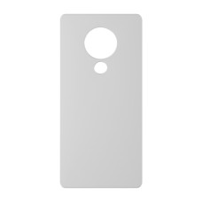 כיסוי פלסטיק קשיח ל- Nokia 5.3 בצבע - לבן - קייס מובייל