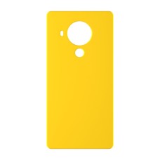 כיסוי פלסטיק קשיח ל- Nokia 5.4 בצבע - צהוב - קייס מובייל