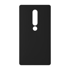 כיסוי פלסטיק קשיח ל- Nokia 6.1 בצבע - שחור - קייס מובייל