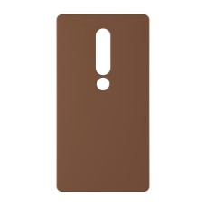 כיסוי פלסטיק קשיח ל- Nokia 6.1 בצבע - חום - קייס מובייל