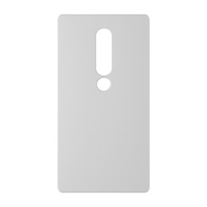 כיסוי פלסטיק קשיח ל- Nokia 6.1 בצבע - לבן - קייס מובייל