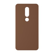 כיסוי פלסטיק קשיח ל- Nokia 6.1 Plus (Nokia X6) בצבע - חום - קייס מובייל