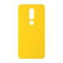 כיסוי פלסטיק קשיח ל- Nokia 6.1 Plus (Nokia X6) בצבע - צהוב - קייס מובייל