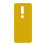 כיסוי פלסטיק קשיח ל- Nokia 6.1 Plus (Nokia X6) בצבע - צהוב - קייס מובייל