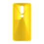 כיסוי פלסטיק קשיח ל- Nokia 6.1 Plus (Nokia X6) בצבע - צהוב - קייס מובייל