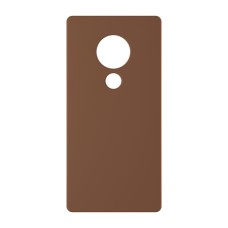כיסוי פלסטיק קשיח ל- Nokia 6.2 בצבע - חום - קייס מובייל
