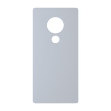 כיסוי פלסטיק קשיח ל- Nokia 6.2 בצבע - כסף - קייס מובייל