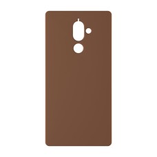 כיסוי פלסטיק קשיח ל- Nokia 7 plus בצבע - חום - קייס מובייל