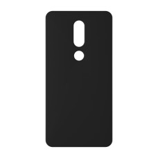 כיסוי פלסטיק קשיח ל- Nokia 7.1 בצבע - שחור - קייס מובייל