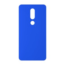 כיסוי פלסטיק קשיח ל- Nokia 7.1 בצבע - כחול - קייס מובייל