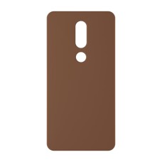 כיסוי פלסטיק קשיח ל- Nokia 7.1 בצבע - חום - קייס מובייל