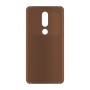 כיסוי פלסטיק קשיח ל- Nokia 7.1 בצבע - חום - קייס מובייל