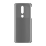 כיסוי פלסטיק קשיח ל- Nokia 7.1 בצבע - אפור - קייס מובייל