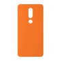 כיסוי פלסטיק קשיח ל- Nokia 7.1 בצבע - כתום - קייס מובייל