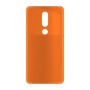 כיסוי פלסטיק קשיח ל- Nokia 7.1 בצבע - כתום - קייס מובייל