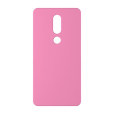 כיסוי פלסטיק קשיח ל- Nokia 7.1 בצבע - ורוד - קייס מובייל