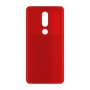 כיסוי פלסטיק קשיח ל- Nokia 7.1 בצבע - אדום - קייס מובייל