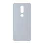 כיסוי פלסטיק קשיח ל- Nokia 7.1 בצבע - כסף - קייס מובייל