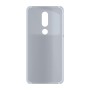 כיסוי פלסטיק קשיח ל- Nokia 7.1 בצבע - כסף - קייס מובייל