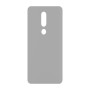 כיסוי פלסטיק קשיח ל- Nokia 7.1 בצבע - לבן - קייס מובייל