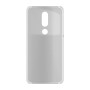 כיסוי פלסטיק קשיח ל- Nokia 7.1 בצבע - לבן - קייס מובייל