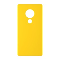 כיסוי פלסטיק קשיח ל- Nokia 7.2 בצבע - צהוב - קייס מובייל