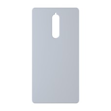 כיסוי פלסטיק קשיח ל- Nokia 8 בצבע - כסף - קייס מובייל
