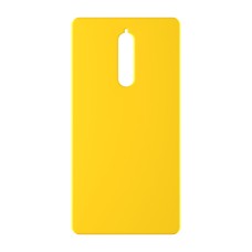 כיסוי פלסטיק קשיח ל- Nokia 8 בצבע - צהוב - קייס מובייל