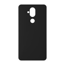 כיסוי פלסטיק קשיח ל- Nokia 8.1 (Nokia X7) בצבע - שחור - קייס מובייל